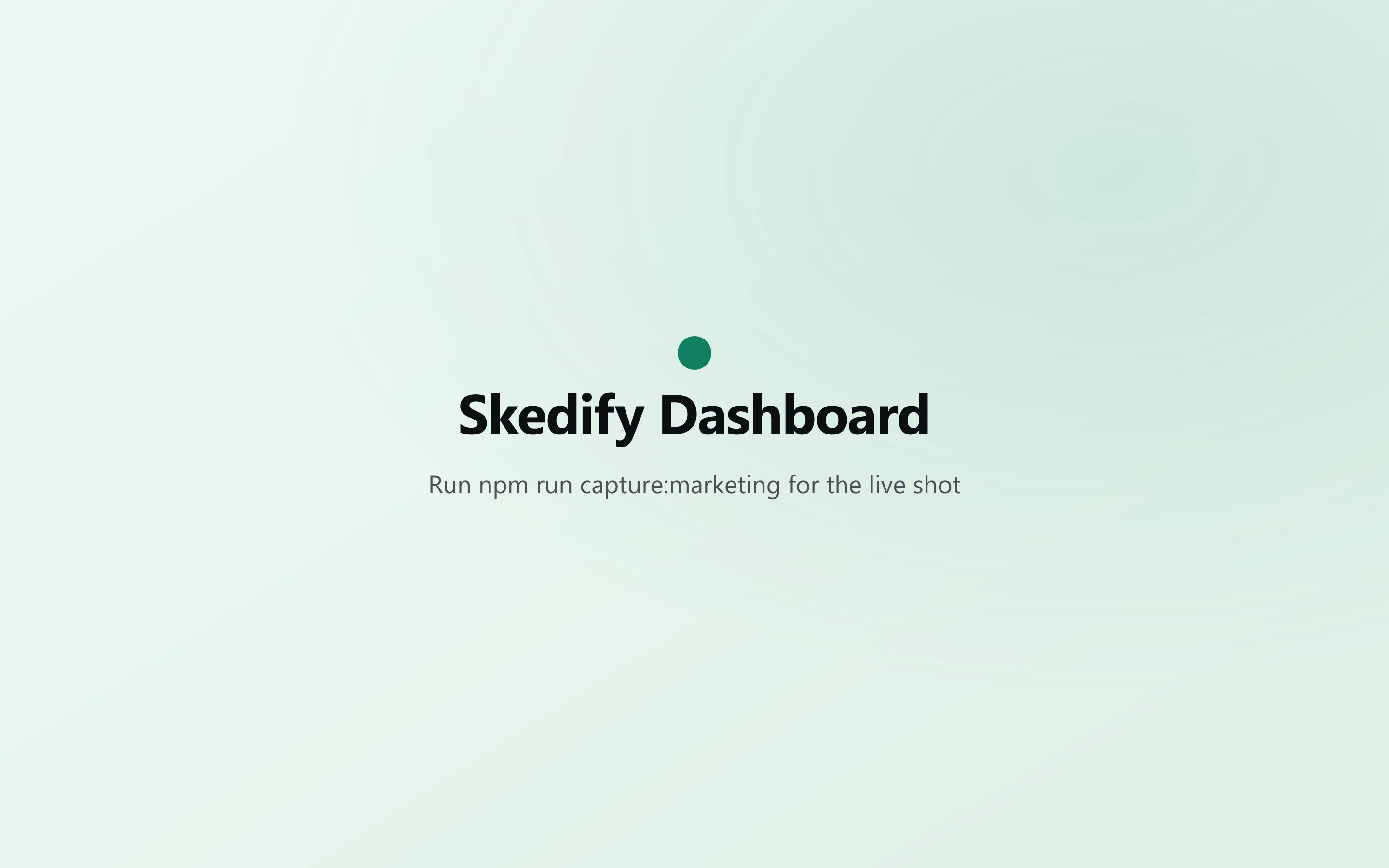 Skedify dashboard with today's bookings, revenue and team performance